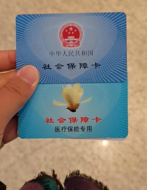 医保卡与证件摆放